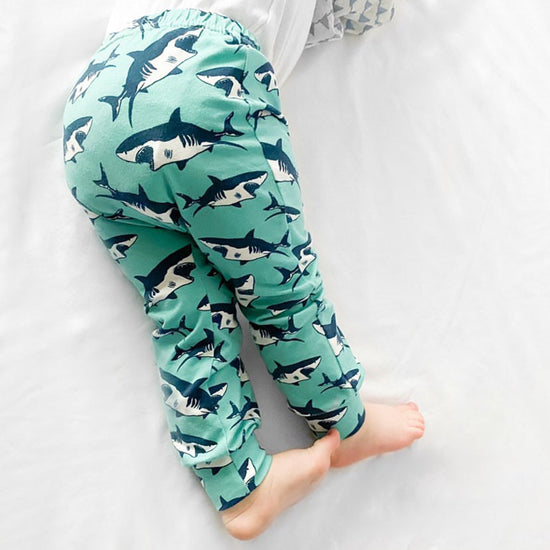 Shark Print Leggings