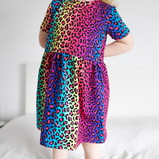 Neon Leopard Dress