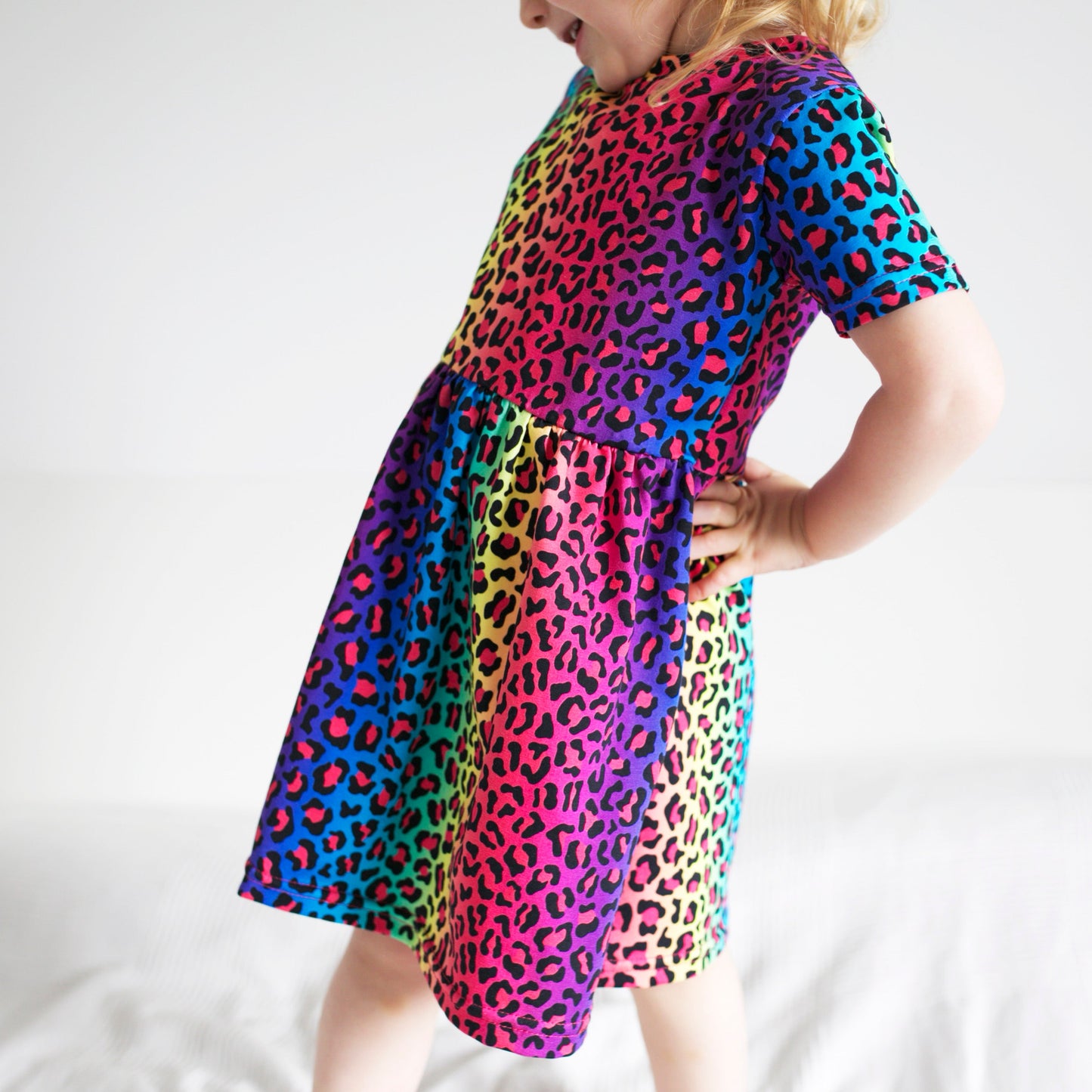 Neon Leopard Dress
