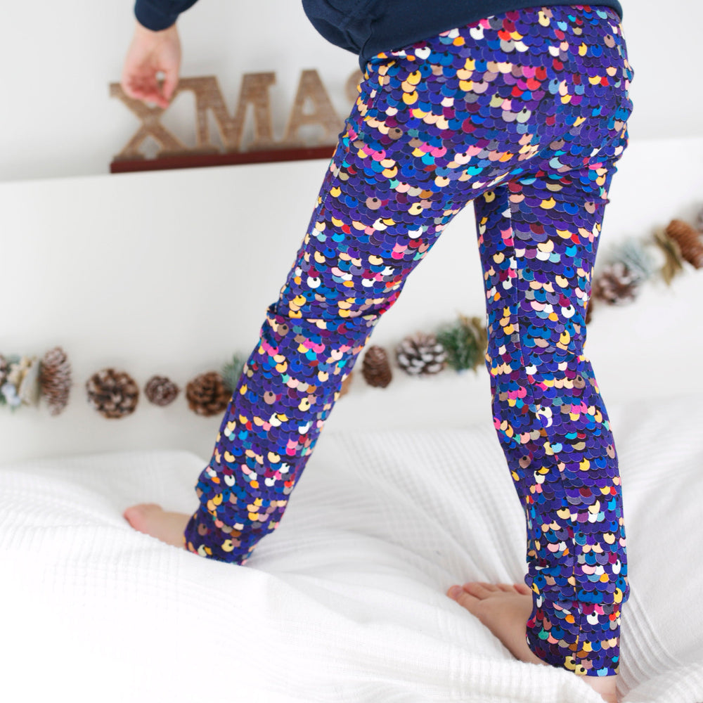 Sequin print Leggings