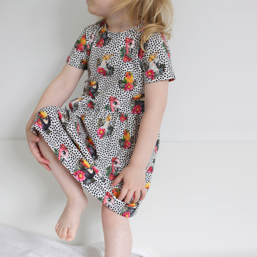 
                  
                    The Dotty Bird Dress
                  
                