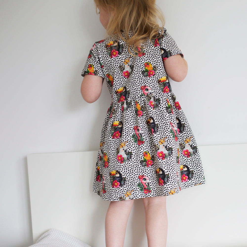 
                  
                    The Dotty Bird Dress
                  
                