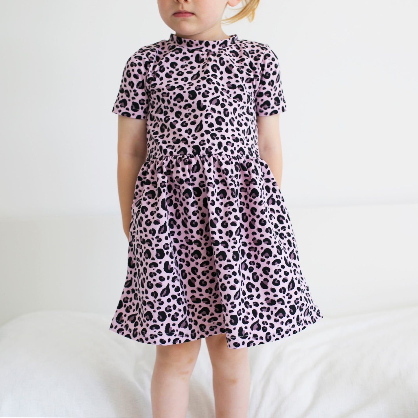 Charger l&amp;#39;image dans la galerie, Blush Leopard Print Dress
