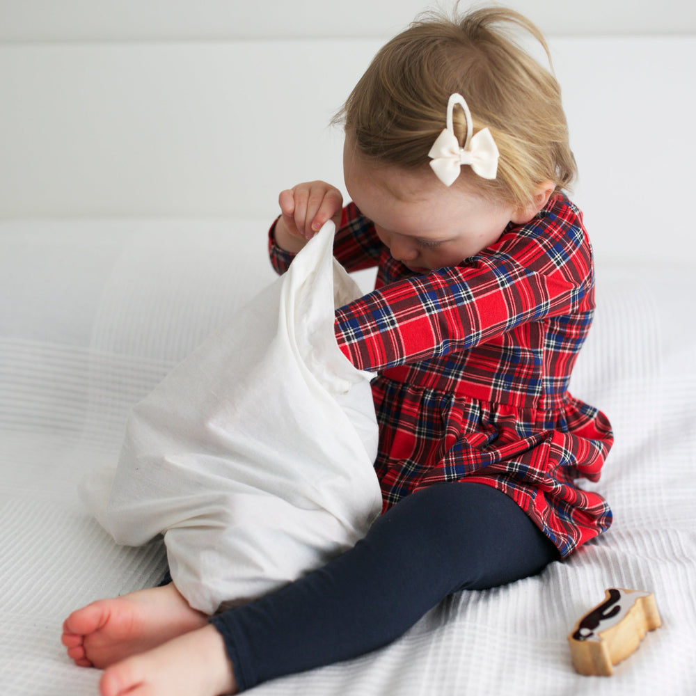 
                  
                    Long Sleeve Tartan Dress
                  
                