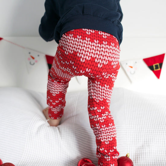 Christmas Knit Leggings