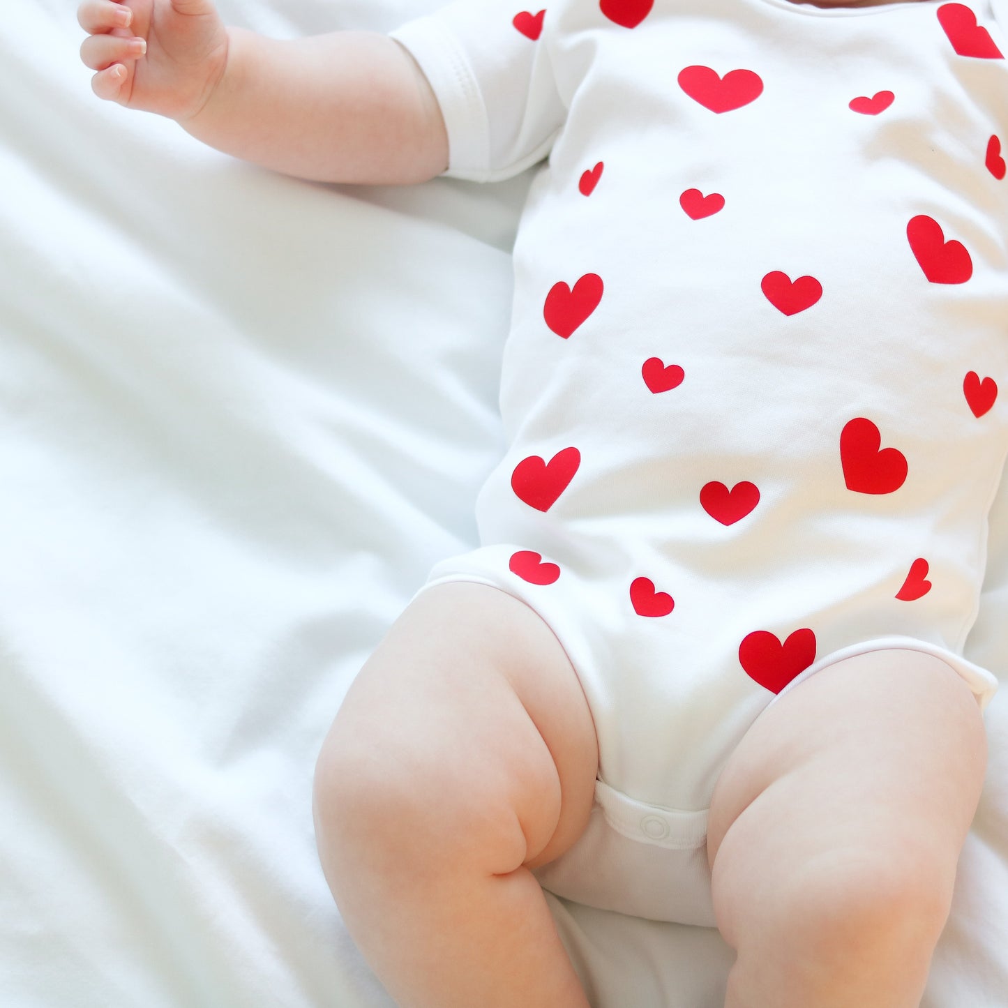 Love Heart Baby Vest