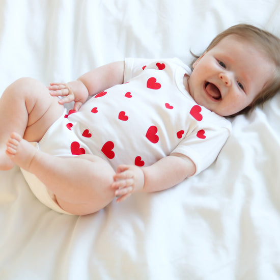 Load image into Gallery viewer, Love Heart Baby Vest
