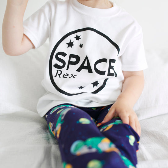 Load image into Gallery viewer, Space Rex Leggings
