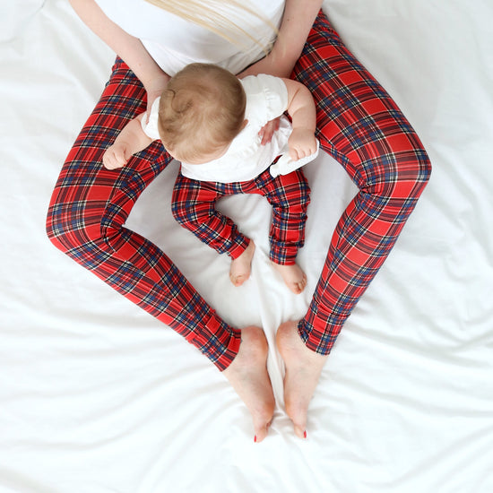 Tartan print Child & Baby Leggings