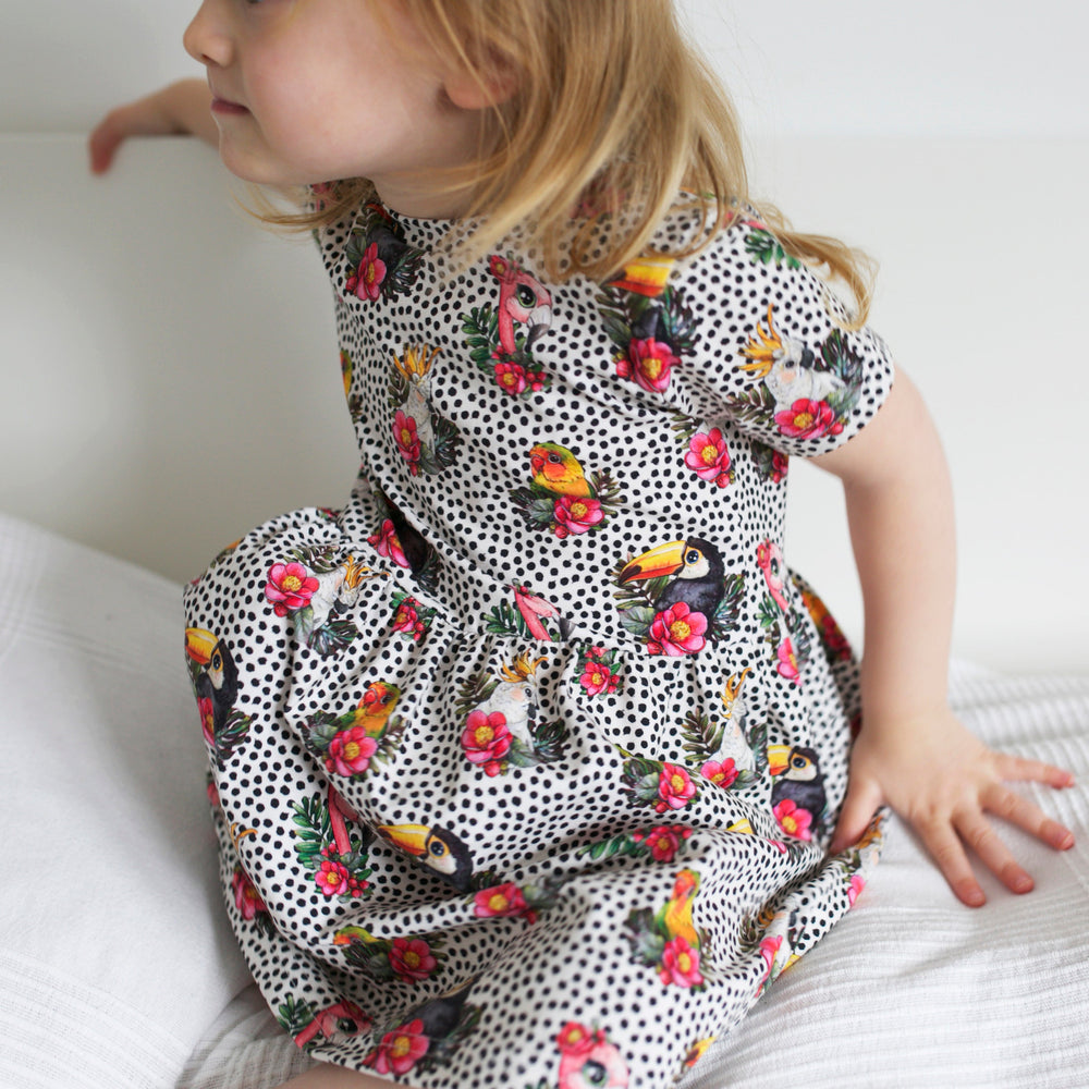 
                  
                    The Dotty Bird Dress
                  
                