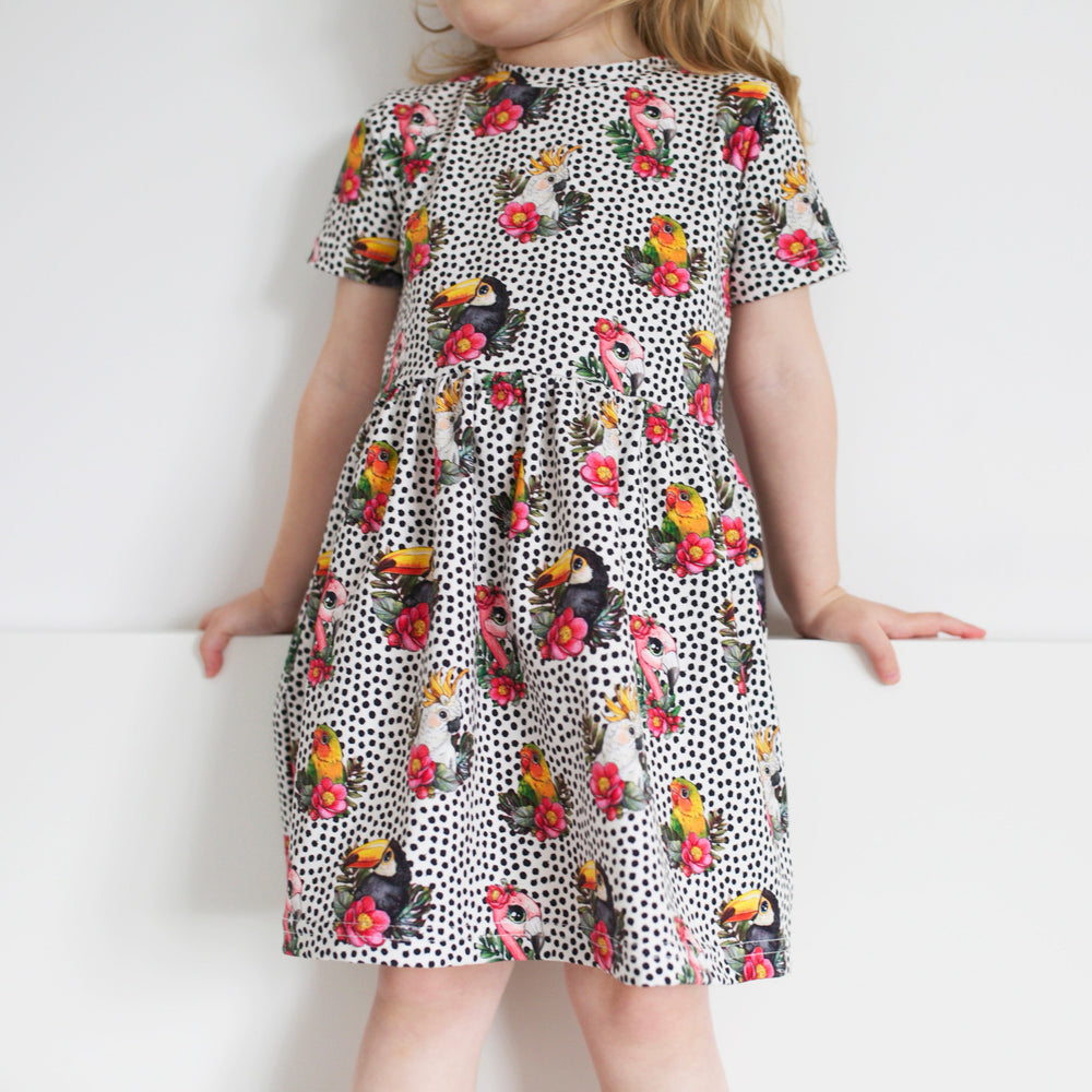 
                  
                    The Dotty Bird Dress
                  
                