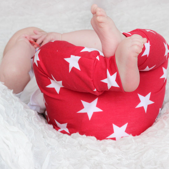 Red star Print Baby Leggings - Fred & Noah