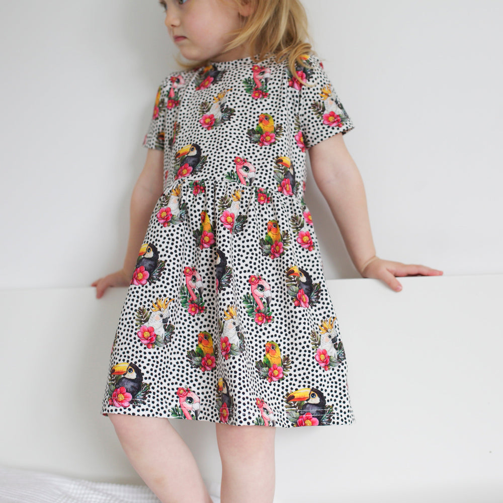 
                  
                    The Dotty Bird Dress
                  
                