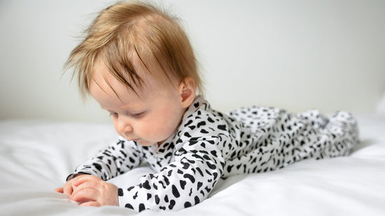 Load image into Gallery viewer, Cow Print Cotton Sleepsuit
