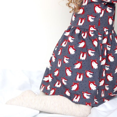 Load image into Gallery viewer, Fox Print Dress
