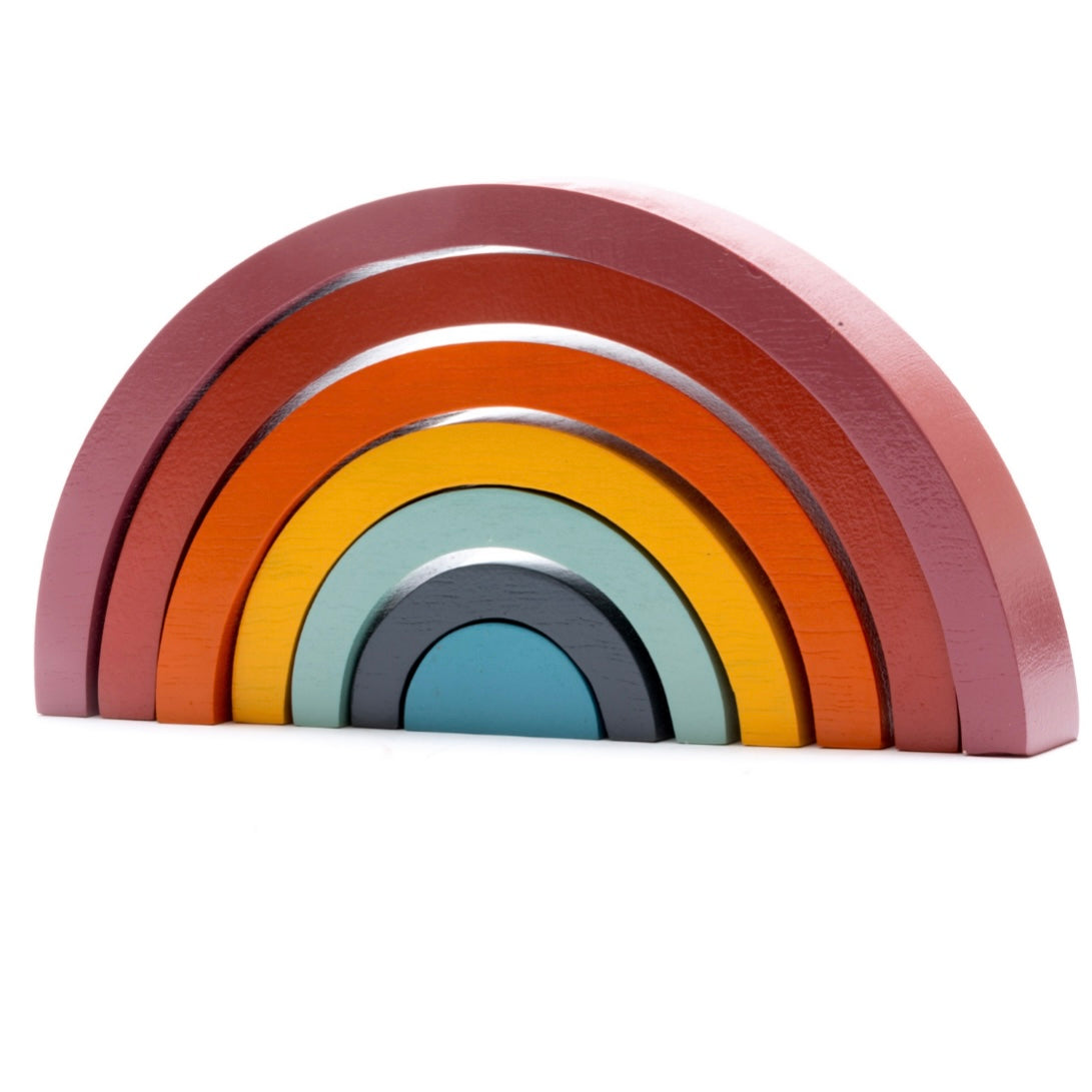 Cargar imagen en el visor de la galería, Fairtrade Wooden Rainbow Puzzle
