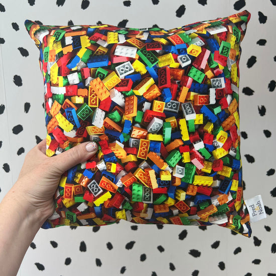 Load image into Gallery viewer, Brick Print Cushion
