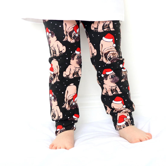 Christmas Pug Leggings