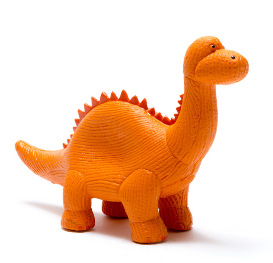 Charger l&amp;#39;image dans la galerie, 3 in 1 Dinosaur Toy - Teether, Bath, Rubber toy- T REX
